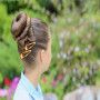 30 Pièces Barrette, Grandes Pinces À Cheveux Snap en Métal, Barrettes à Cheveux Antidérapantes, Convient aux Cheveux Longs Et Co