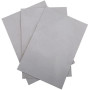 CENPEK Lot de 9 Patchs de réparation imperméables en PVC pour Bateau Gonflable - pour raft/canoë/Kayak - Gris