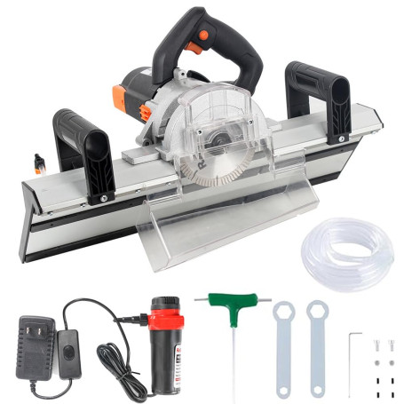 Raizi Bevelo™ Machine à Chamfrein 45 Degrés pour Carrelage en Céramique et Porcelaine – Outil à Chamfrein et Biseau sans Poussiè