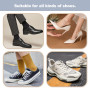 Eowppue 10 Paires de Coussinets de Talon Chaussures Réparation Talon Protection pour Chaussures Autoadhésif Chaussure Talon Patc