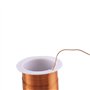0.6mm 10m Fil Magnétique Émaillé Bobine Fil d'Enroulement moteur pour Inductance Transformateurs