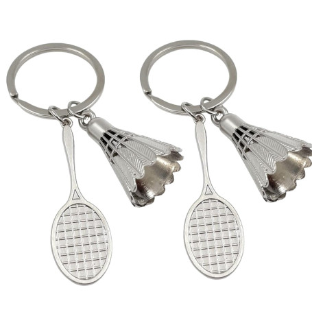 Badminton Keyring