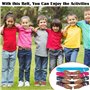 RUIJIE 4 Pièces Ceinture élastiques Sans Boucle Enfant Réglable Ceinture Extensibles Invisibles Ajustable Ceintures 35-90cm Cein