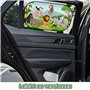 Pare Soleil Voiture bébé ,Chaussette Voiture Soleil,Enfant Sombre avec Protection UV certifiée,Motif des Animaux chausette Solei