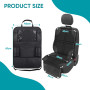 Universel Housse Siege Voiture, Protection Siege Voiture Antidérapant Imperméable, Organisateur Voiture, Convient à Différents M