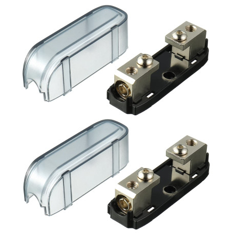 SIGANDG Mini ANL Porte-fusible Midi Porte-fusible Pièces automobiles Porte-fusible en ligne pour l'automobile Marine ( 2 Pcs )