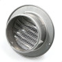 Ventilation Grille Grille d'aération ronde en acier inoxydable 304 - Rond Grille de Ventilation pour pot d'échappement de mur ex