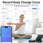 Balance Bluetooth pour Graisse Corporelle 180kg