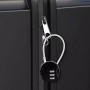 CZAYEFNH Lot de 4 Cadenas Code à 3 Chiffres, Cadenas à Bagages avec étiquette d'identification, Cadenas Valise Avion Petits Cade