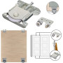pour Porte de Garde-robe Roues Vitrines