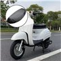 KUBDPQOR 2 Pcs Housse de Siège de Moto Couvre, Housse de Selle Adaptable pour Scooter Moto, Couvre Selle imperméable pour Scoote