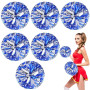 Lot de 6 pompons de pom-pom girl : pompon avec poignées