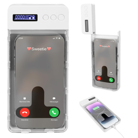 Boîte de verrouillage pour téléphone portable