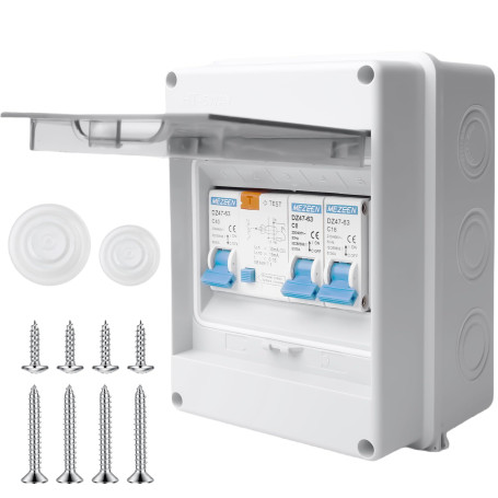 Coffret à fusibles en saillie IP65