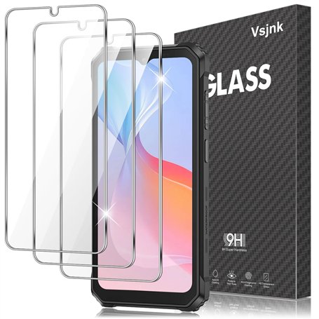 Vsjnk Verre trempé Compatible avec Blackview BV6200 / BV6200 Pro/ BV6200 Plus Film protection ecran
