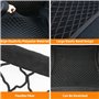 HOVIN Filet Coffre Voiture, Filets pour Auto Filet pour Coffre de Voiture 60 x 80 cm Bagages Fixe en Extensible