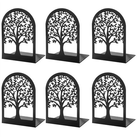 Serre Livre en Métal 3 Paires