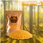 Gigmeta Pastilles de Cire d'abeille 100% Naturelle - 400 g - Idéal pour Les cosmétiques, Les Bougies, Les crèmes, Les onguents, 