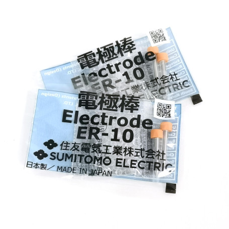 (2 paires) la tige d'électrode ER-10 est applicable à l'épissure de fusion de fibre optique Sumitomo 39 type T-66 T-71C 72C 81C