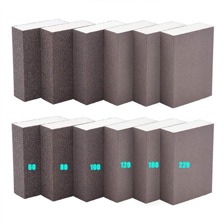 Ylinwtech 12Pièces Éponges De Ponçage