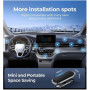 LDJYEONS Support Téléphone Voiture(2 Pièces), Support de Téléphone de Voiture Magnétique, Rotation à 360° pour iPhone, Android,
