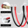 Riisoyu Connecteur Batterie, 50A 600V Connectique Batterie Prise Connexion Rapide avec Fil de 50cm 10 AWG avec Cosses à Anneau F