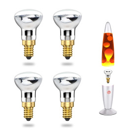 Bonlux 25W E14 ampoule de lampe à Lave R39 réflecteur ampoule lampe à lave 25W E14 R39 ampoule de lampe à lave (4pcs) Bonlux 25W E14 ampoule de lampe à Lave R39 réflecteur ampoule lampe à lave 25W E14 R39 ampoule de lampe à lave (4pcs)