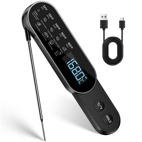 Thermometre Cuisine Lecture instantanée en 0.5 s