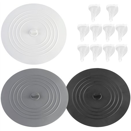 Lot de 13 bouchons de vidange universels en silicone pour cuisine
