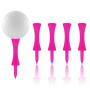 AMANDELIZABE Lot de 110 tees de golf roses en plastique 57 mm (2-1/4")
