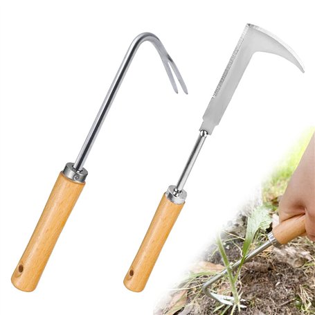 mizikuu 2 Pièces Desherbeur Manuel