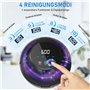 KlarSonic Nettoyeur Ultrasons, 50000Hz Ultrasonic Cleaner, 250ML Dental Pod - Nettoyant Ultrason avec 6 UV Lampe pour Prothèses
