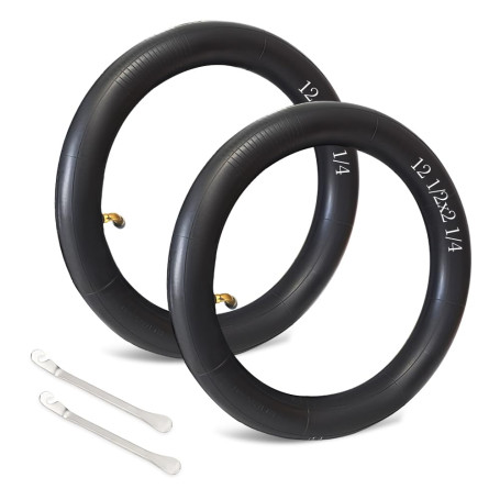 GIDWRIY 2 Pièces Chambres à Air Renforcée 12 1/2 X2 1/4