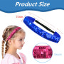 Brillant Réglable Élastique Bandeau de Sport Antidérapant Bande de Cheveux de Danse Mode
