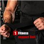 Sangles de Levage de Musculation (Rembourré), 60cm Bande Poignet Musculation, Bande Poignet Musculation, Adaptées Pour Bodybuild