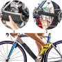 HXHWKEN 4 Pièces Protecteur de Cadre de Vélo Protège-Base Chainstay Velo Autocollants de Chaîne de Garde pour Protectionr de VTT
