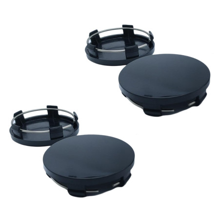 4 Pièces Cache Moyeu 60mm