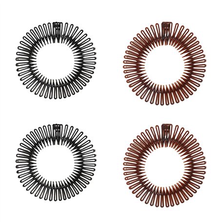 4 Pcs Extensible Cheveux Peigne