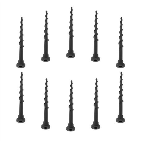 LUMOOM Lot de 10 piquets en plastique de 14 cm de long pour tondeuse à gazon