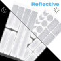 Autocollant reflechissant