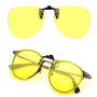 CREYESTAL Clip Lunettes Conduite de Nuit Polarisées