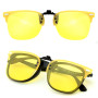 CREYESTAL Clip Lunettes Conduite de Nuit Polarisées