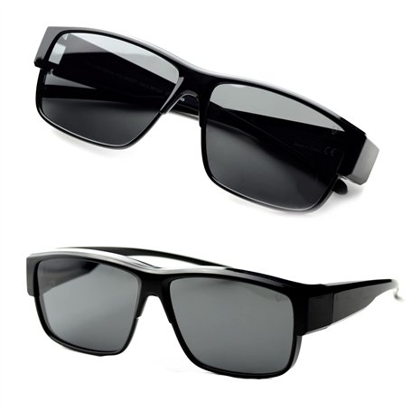 CREYESTAL Surlunettes de Soleil Polarisées avec Anti-Reflet