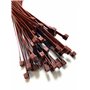 20pièce de sangles de câble en nylon Attaches 9mm x 750mm marron