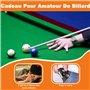 Kit de Réparation de Procédé de Queue de Billard 11 en 1, Kit de Réparation de Procédé Multifonction pour Billard Français - For
