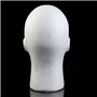 Tête de perruque - Tête de modèle masculin - Pour ranger ou afficher des perruques, des chapeaux, des masques, des lunettes de s