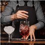 Ensemble de cuillères à Latte Macchiato, 6 pièces, 22 cm - cuillères Longues pour Cocktails et Desserts, Acier Inoxydable Poli,
