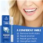 2 Pièces Stylo de blanchiment des dents, Stylo de blanchiment des dents blanc, Nettoyer la Saleté Dentaire élimine Les Taches & 