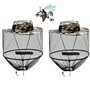 Zuxbolf 2PCS Chapeau Anti-Moustique Protection Visage pour Pêcheur et Chasseur