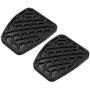 BIAREN Lot de 2 plaquettes de pédale de frein et d'embrayage en caoutchouc pour Nissan Qashqai 2007-2020 (véhicules manuels) 465